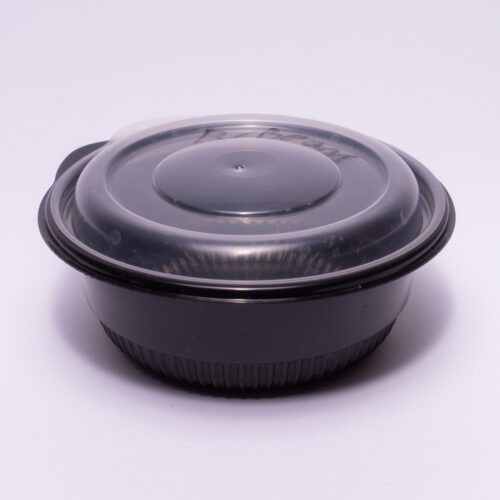PL Plastic Takeout Container Black